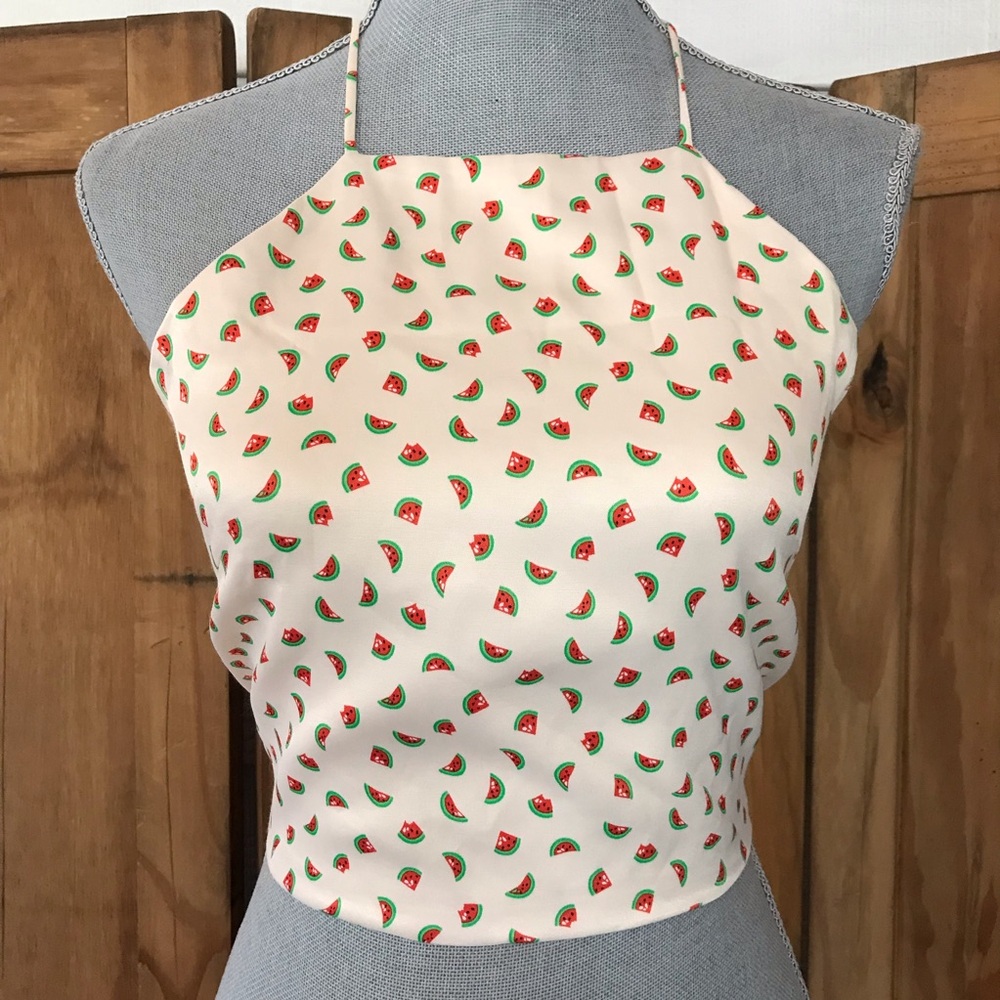 Zara Watermelon Crop Top